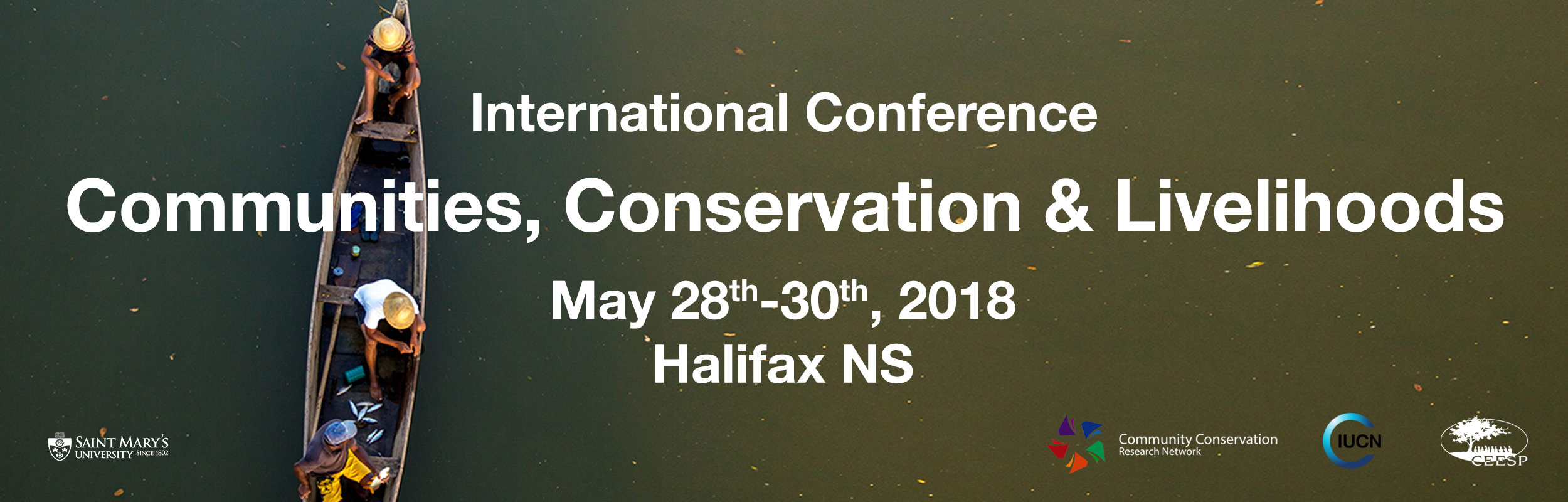 CCRN Conference in Halifax NS May 2018, Communities, Conservation & Livelihoods