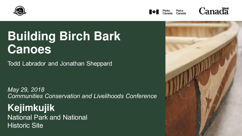 thumbnail of 2- Birch bark presentation_ Labrador, Shepard