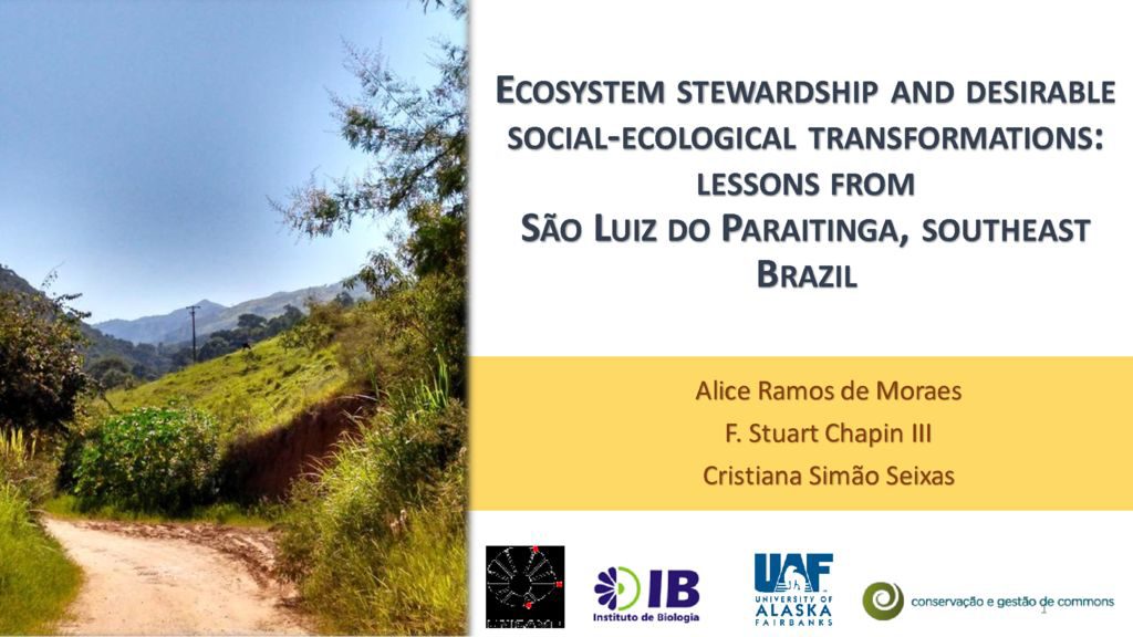thumbnail of 3. Moraes et al_Ecosystem stewardship and desirable socioeco transformations_CCL2018
