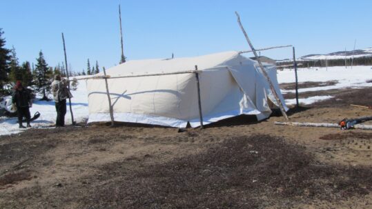 Innu Camp [photo: Trudy Sable]